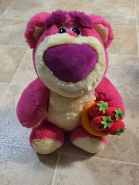 Tokyo Disney Resort Lotso Plush Strawberry Scented 27cm Toy Doll